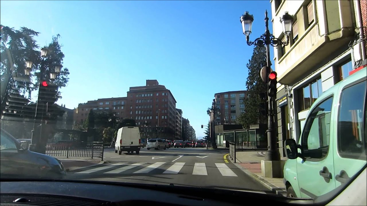 Oviedo   paseo desde Ciudad Naranco al Centro M&eacute;dico de Asturias
