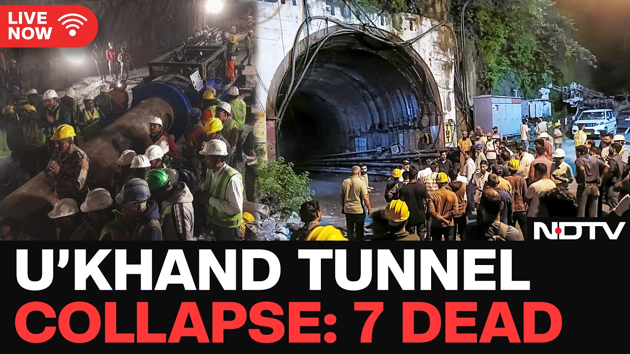 Uttarakhand News LIVE | 7 Killed, 2 Trapped As Water, Debris Enter Tunnel In Uttarakhand's Chamoli
