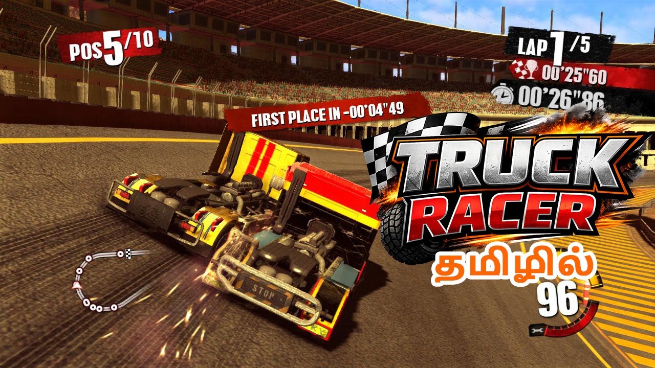 🚛 Truck Racer LIVE தமிழில் | கனரக லாரி ரேசிங் அதிரடி! | Tamil Gameplay#5