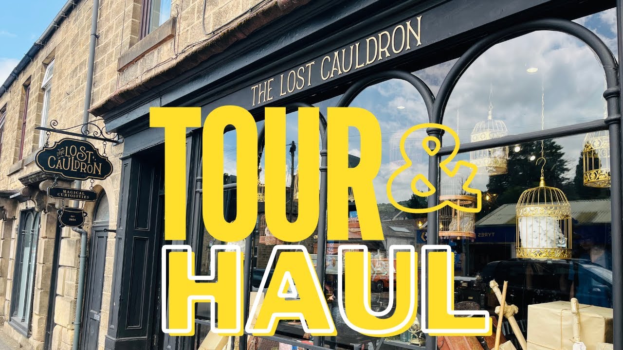 The Lost Cauldron Shop Tour & Haul #thelostcauldron #harrypottershop #wizardingworld #cherrywallis