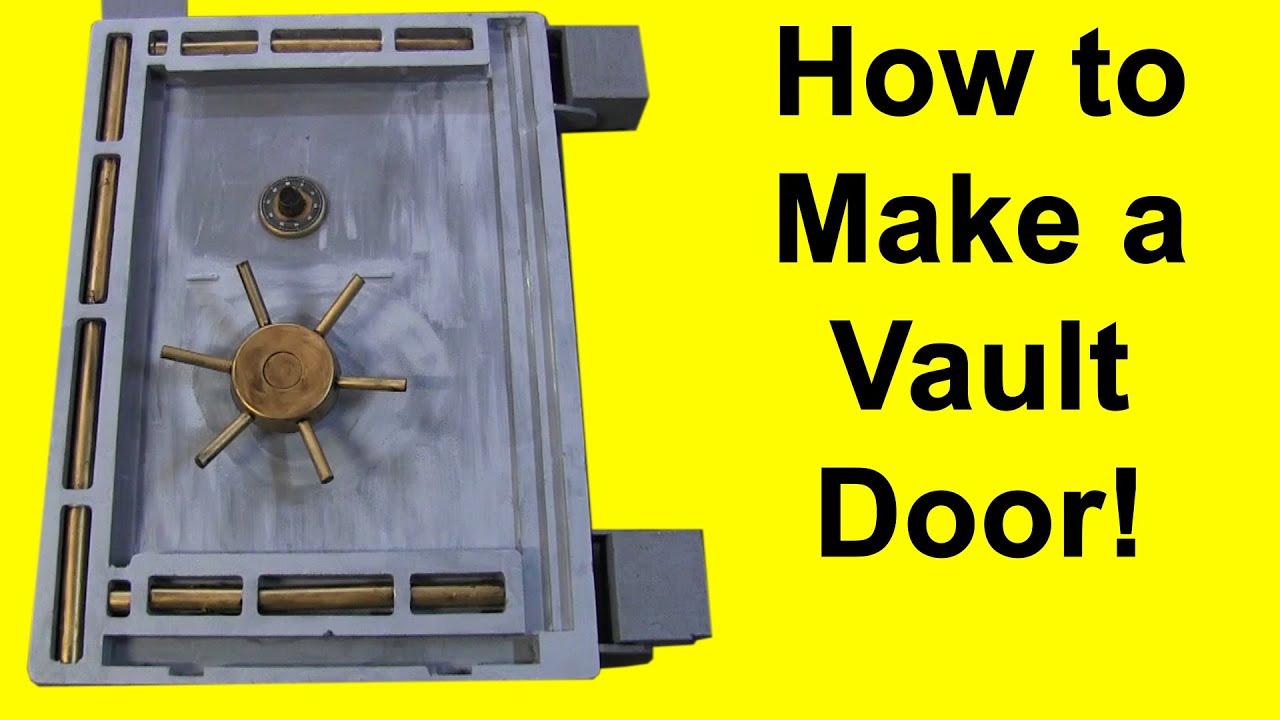How To Make A Vault Door (DIY)