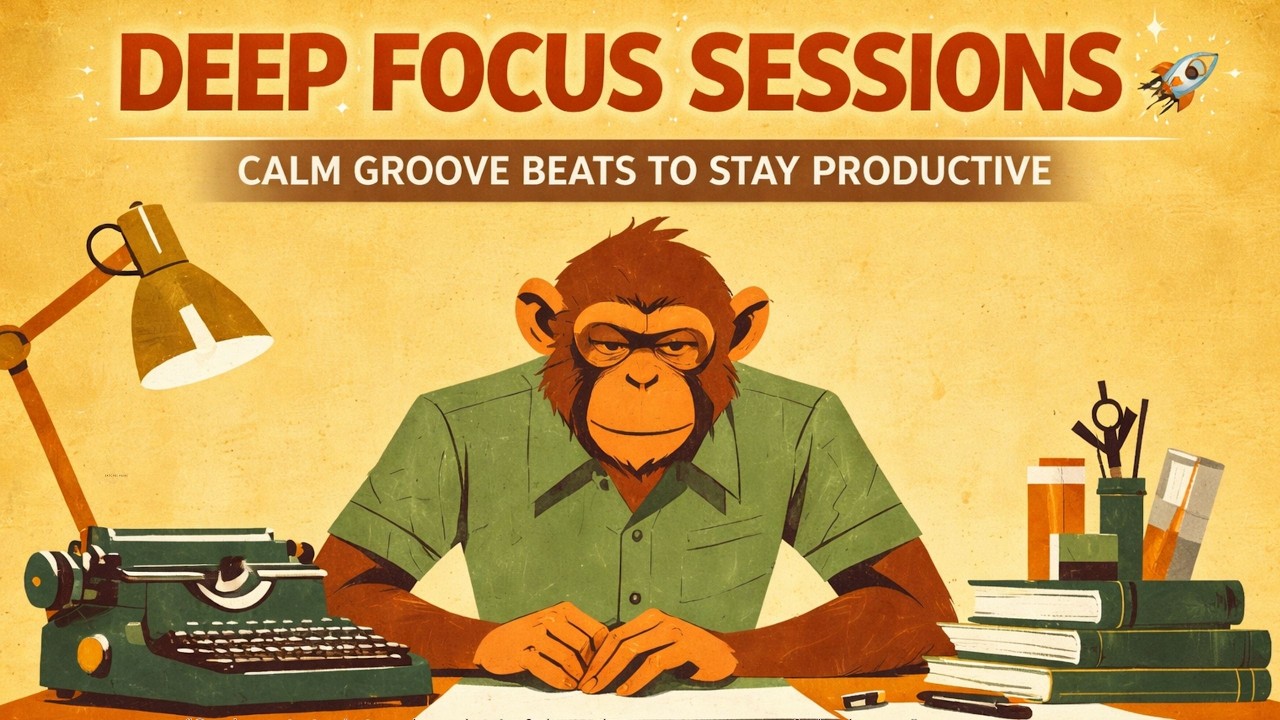 Deep Focus Sessions 🚀✨ | Calm Groove Beats to Stay Productive