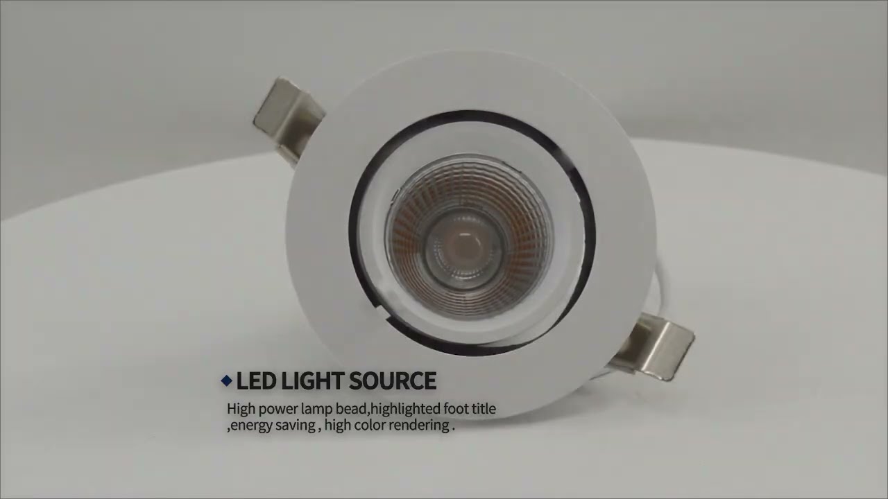 Elephant Trunk LED Downlight | Flexible Beam Control for Creative Lighting Spaces
