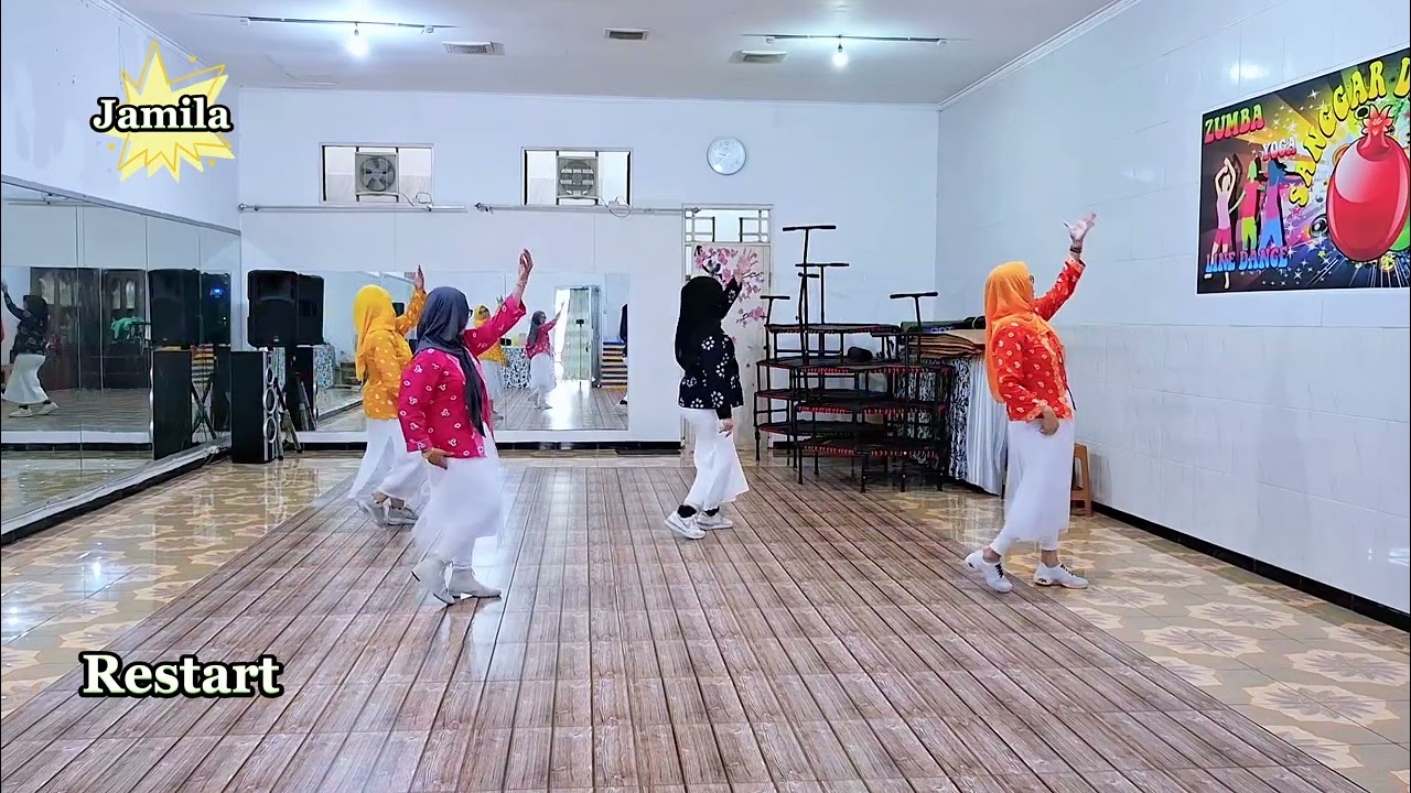 JAMILA LINE DANCE || Choreo by Ayek Lesmana (INA) - November 2025