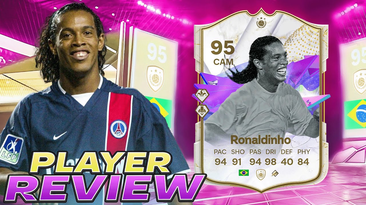 🤯95 ОБЗОР ИГРОКА БУДУЩИХ ЗВЕЗД РОНАЛДИНЬО &mdash; EA FC 24 ULTIMATE TEAM