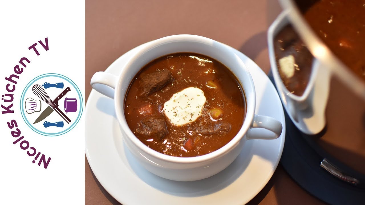 Gulaschsuppe, einfach und lecker - All in One - Kenwood Cooking Chef Gourmet - Nicole`s Küchen TV