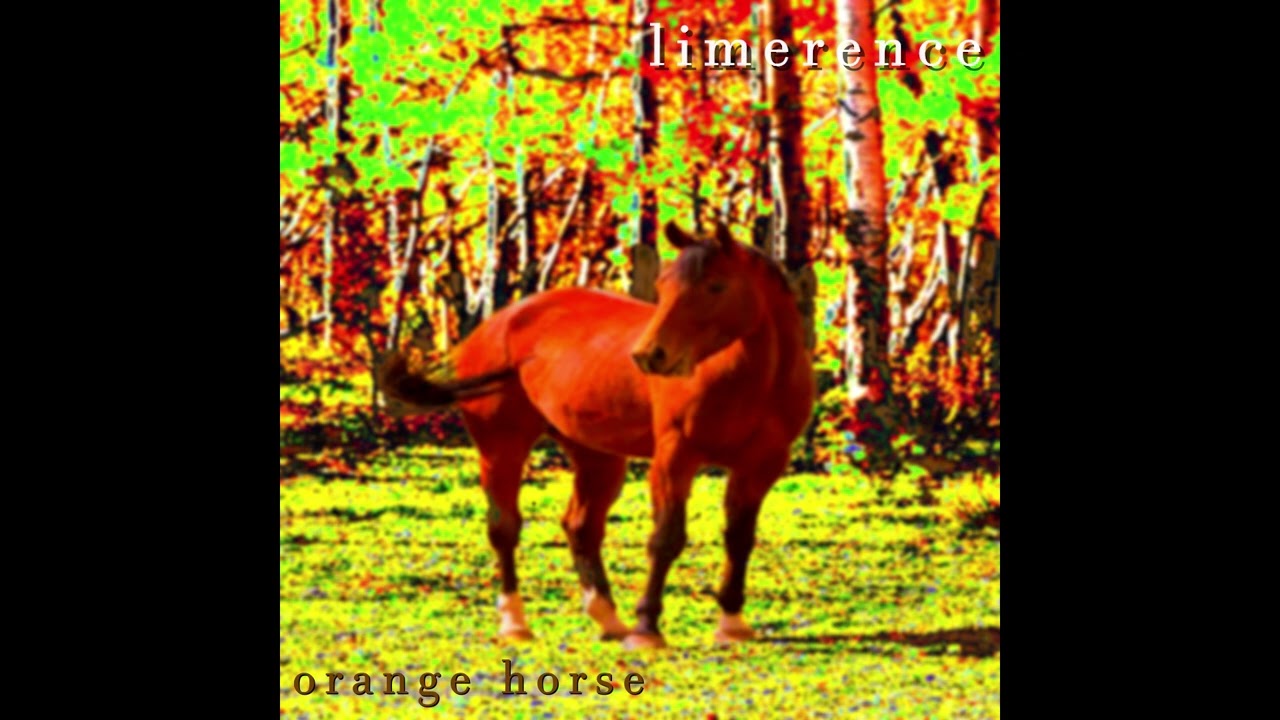 orange horse