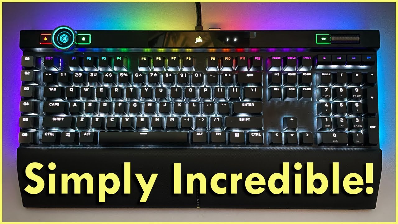 The Gaming Keyboard G.O.A.T - Corsair K100