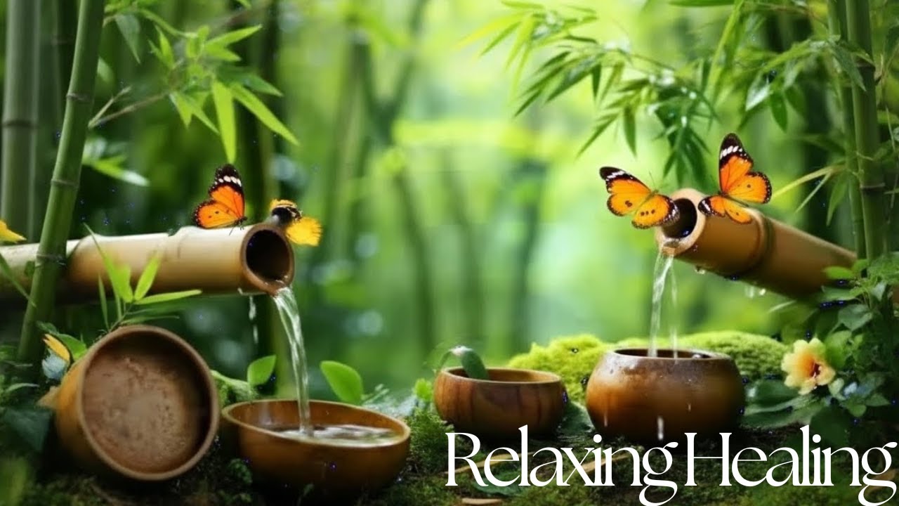 Relaxing Music for Sleep & Healing + Water Sounds 🌿 Calm Mind, Stress Relie