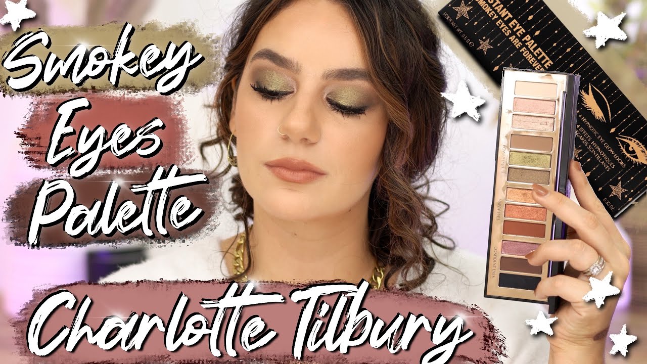 CHARLOTTE TILBURY - INSTANT SMOKEY EYE Palette \\ 5 Looks + Application and Full Review
