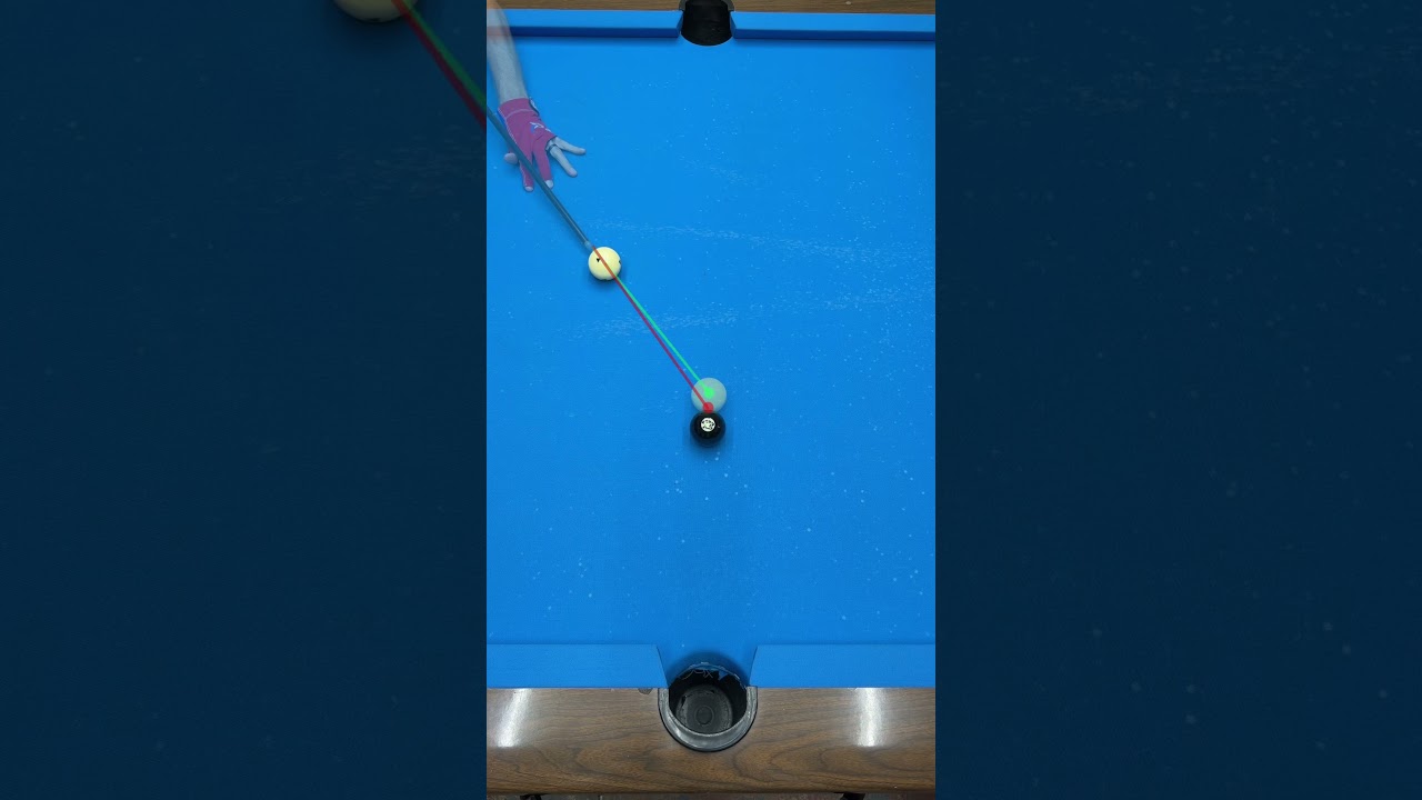 Как целиться для резких ударов в бильярде #8ballpool #9ball #бильярд #урок #как #бильярд #советы ...