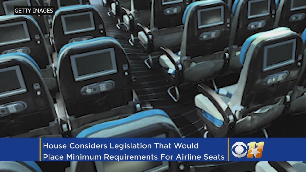 Congress Takes Aim At Shrinking Seats, Legroom On Airplanes