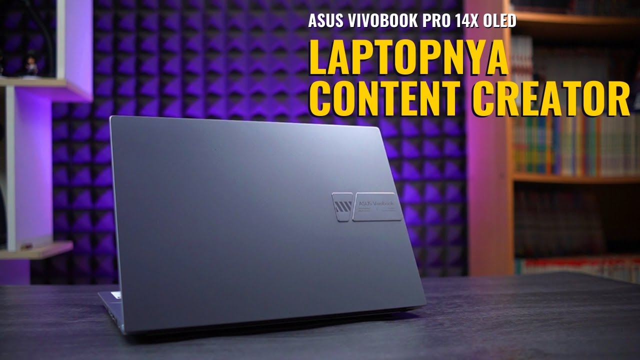 ASUS Vivobook Pro 14X OLED N7401 - Laptop Rekomendasi Untuk Content Creator