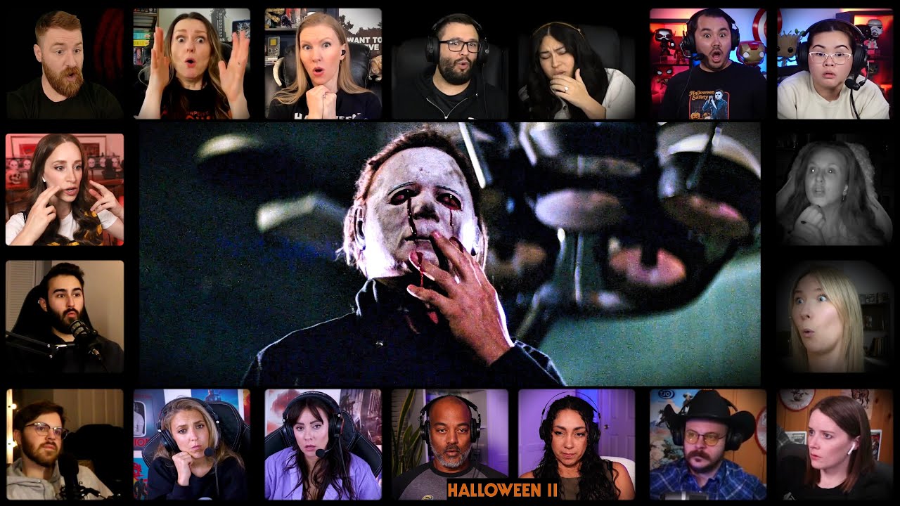The Death of Michael Myers Scene | Halloween II (1981) * Reaction Mashup
