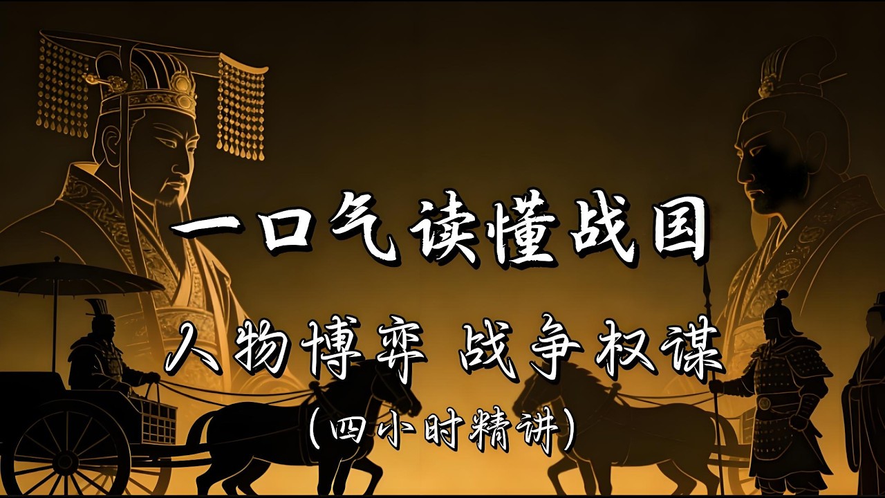 一口气看懂战国（上）：400 年风云人物、战争与权谋，纯史料无戏说
