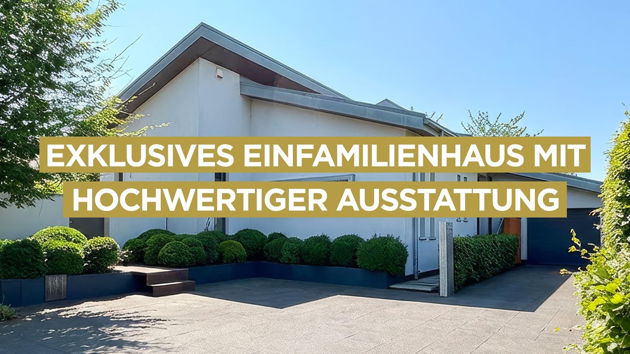 Exklusives Einfamilienhaus mit hochwertiger Ausstattung 