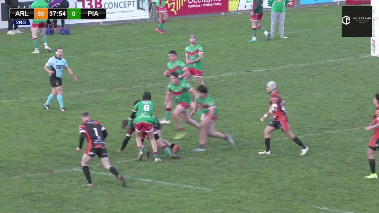 U19 - J17 - Albi Rugby League XIII vs Pia XIII Baroudeur
