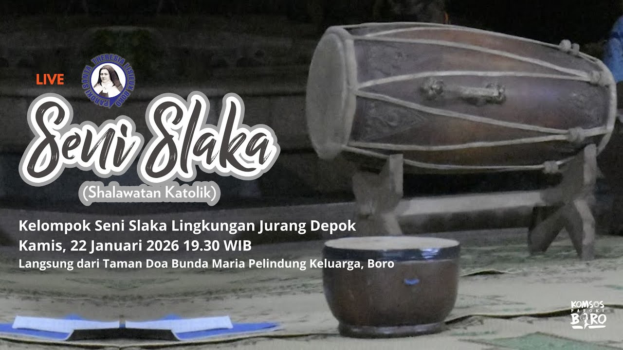 Seni Slaka, Kemis 22 Januari 2026 Pukul 19.30 WIB