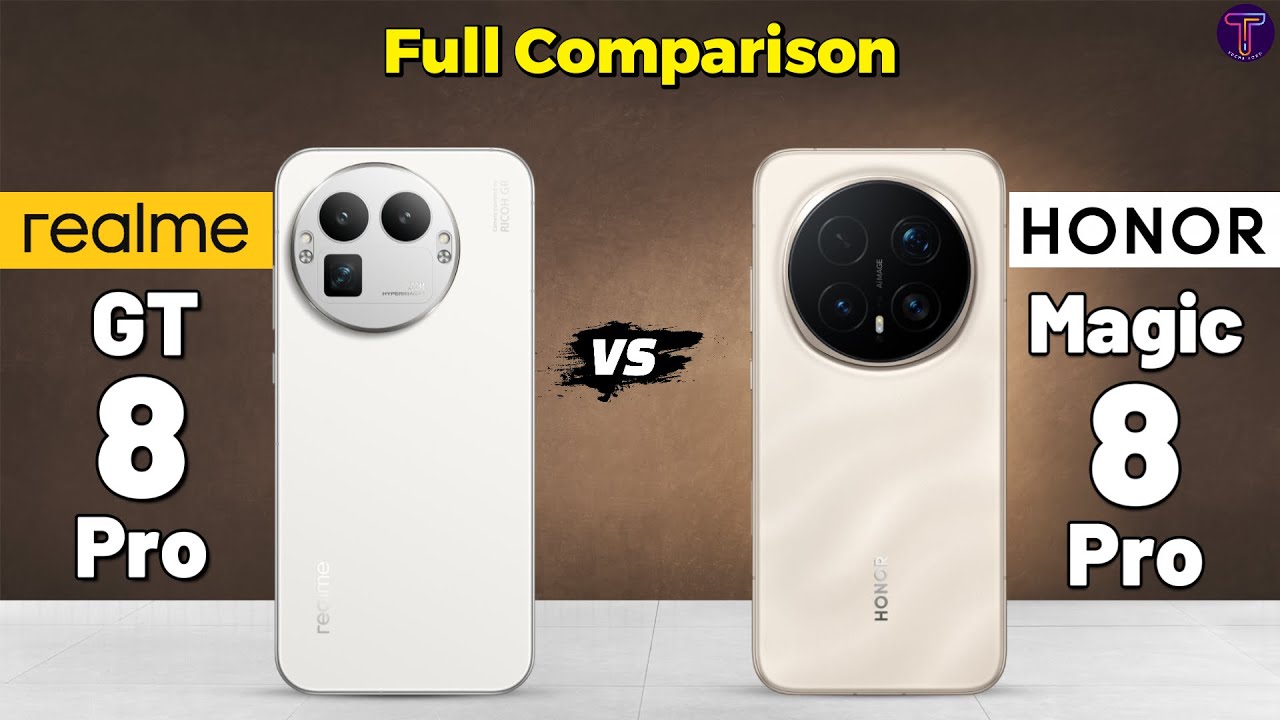 Realme GT 8 Pro vs Honor Magic 8 Pro : Full Comparison 😯❓