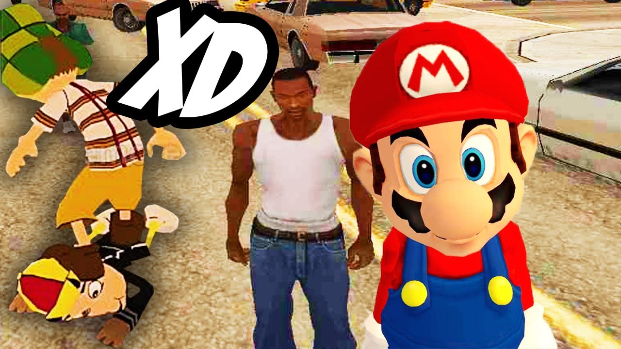 volv&iacute; a jugar GTA San Andreas con MODS XD