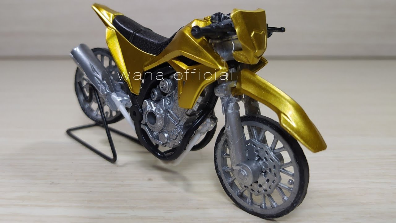 Tutorial Modifikasi Miniatur Motor KLX || Miniatur Motor Surex || Super moto herex