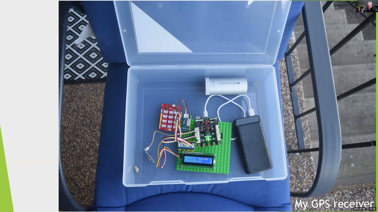 microbit GPS Weather Station
