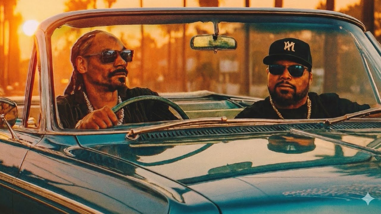 “West Coast G-Funk Sunset Ride”|Snoop Dogg,Dr. Dre,50 Cent,Ice Cube,Wiz Khalifa,Tyga,Juicy J,Drake