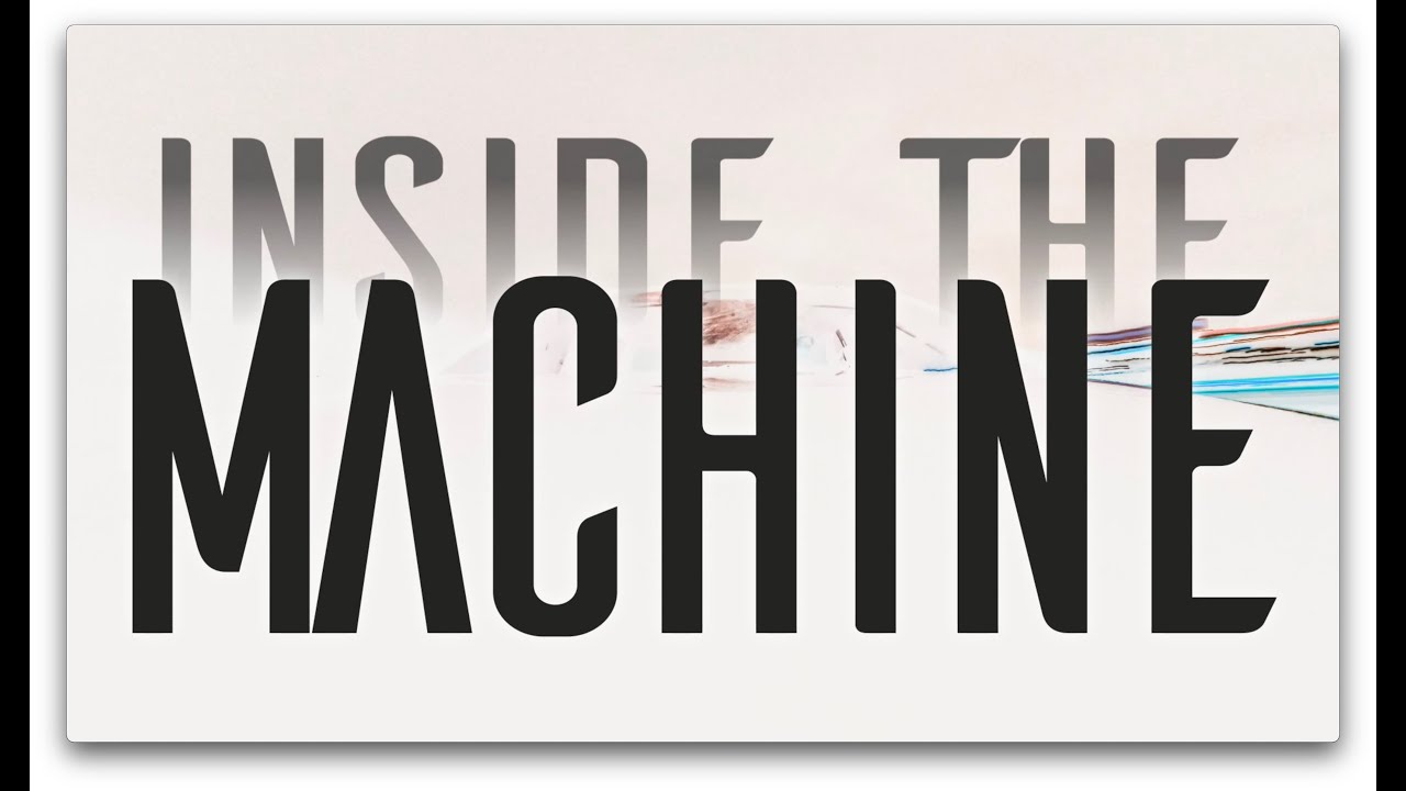 David Twohig introduces 'Inside the machine'