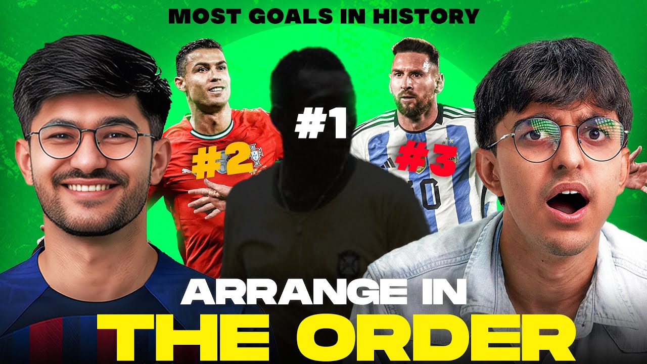 CHAOS CLUB ARRANGE IN ORDER | Football Ranking