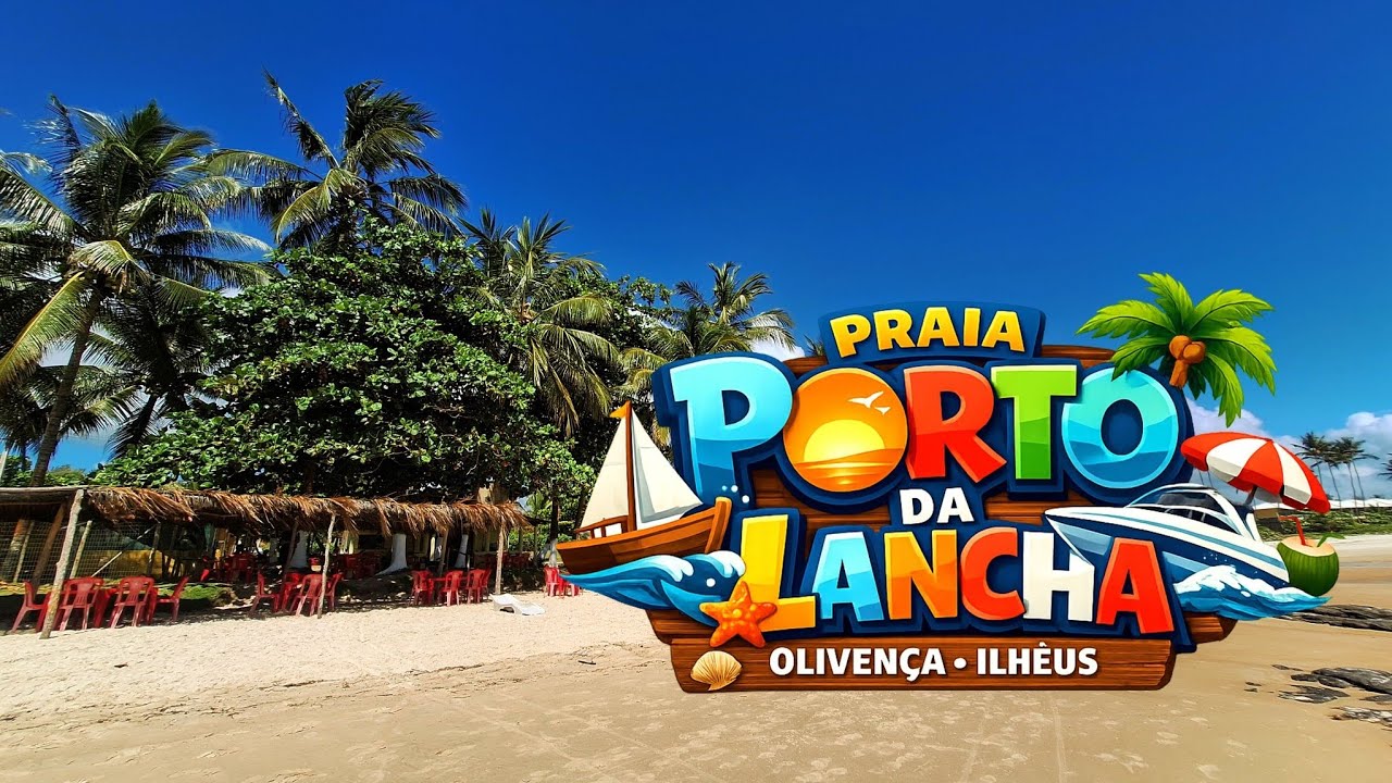 PRAIA PORTO DA LANCHA: OLIVENÇA ILHÉUS BAHIA BRASIL.
