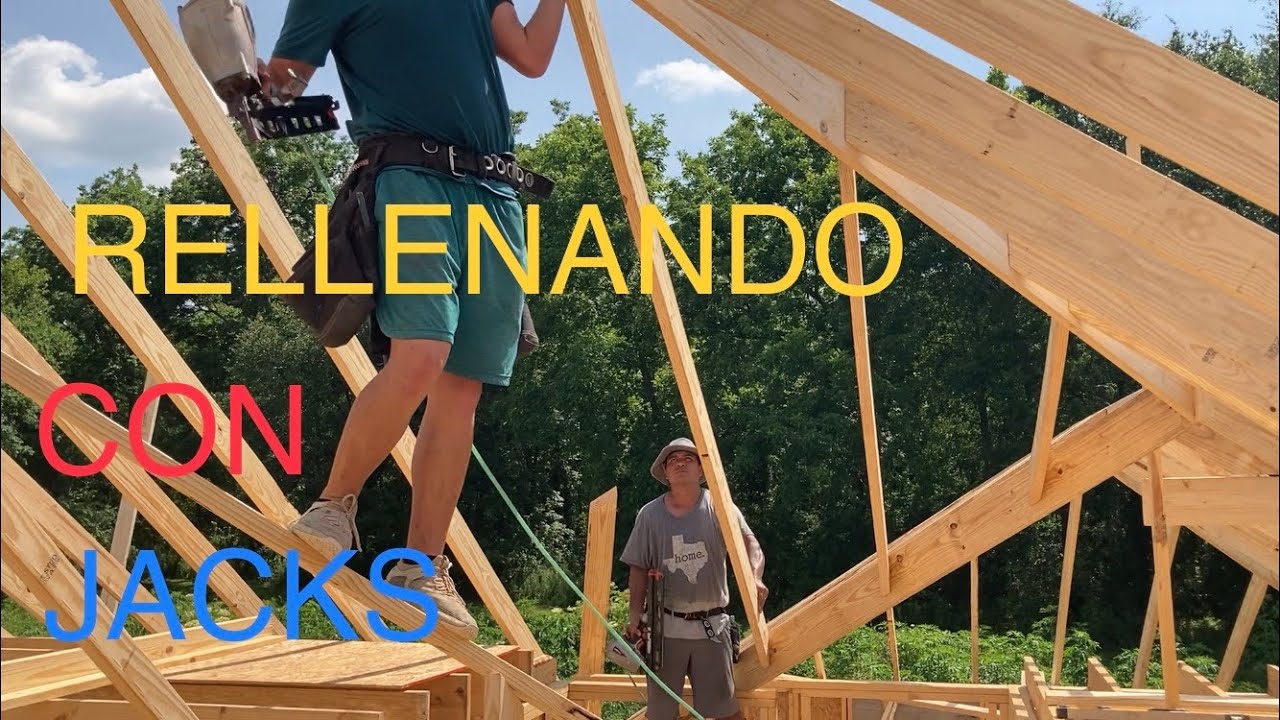 COMO CORTAR RAFTER/ RELLENANDO JACKS