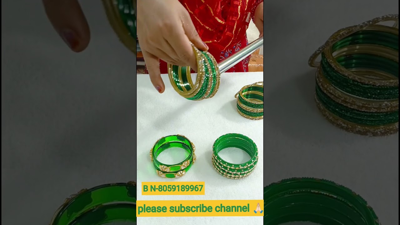 #sawan special bangles set #green glass bangles set #high quality glass bangles @arunabangles