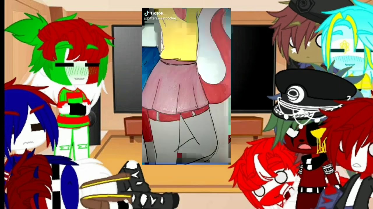 ♡Los countryhumans reacciona meme chile♡