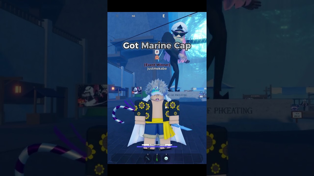 [GPO] Finally, Marine Cap Trade:  #roblox #gpobr #gpo #gpokraken #bloxfruits #grandpieceonline