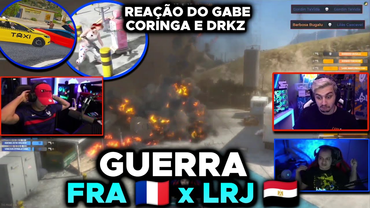 GUERRA FRANÇA x LARANJAS | MELHORES MOMENTOS KILLS | PARABÉNS FRANÇA | GABE FICOU SOZINHO  CDA
