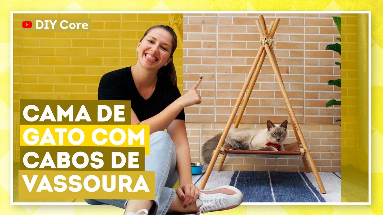 Cama para gato criativa e fácil com Karla Amadori