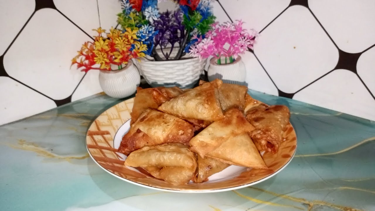 Delicious veg samosa recipe 😋🤤#food #cookingrecipe 