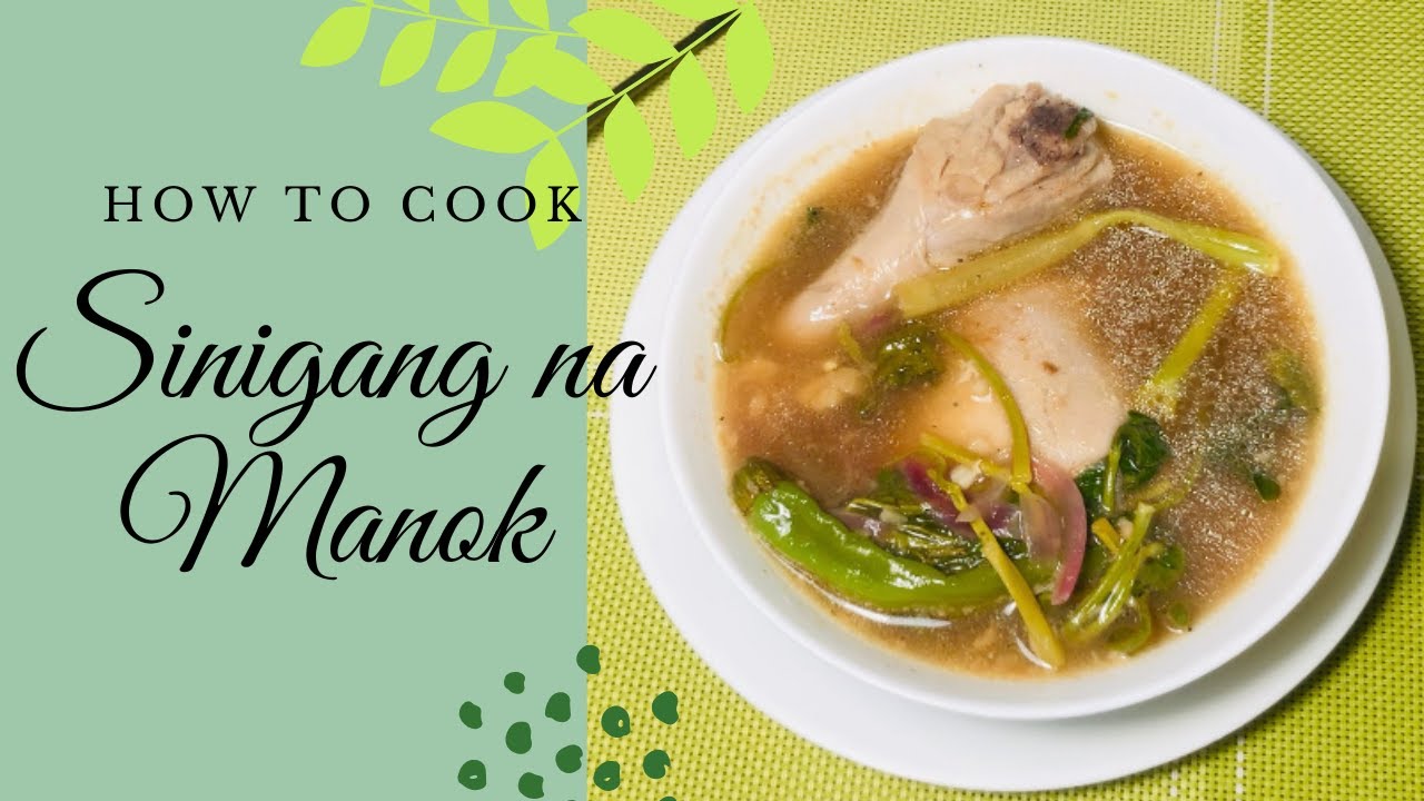 How to cook: Sinigang Na Manok