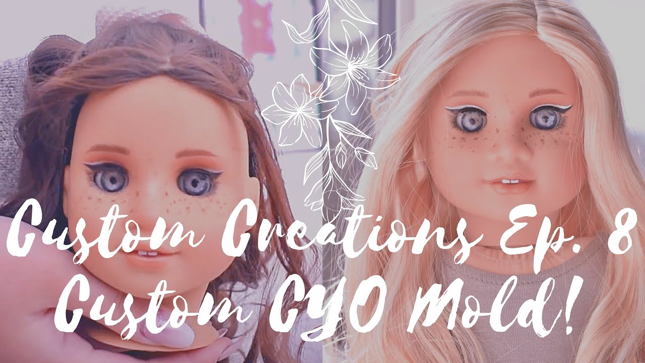 Customizing an American Girl Light Skin Sonali Mold!! | Custom Creations Ep. 8