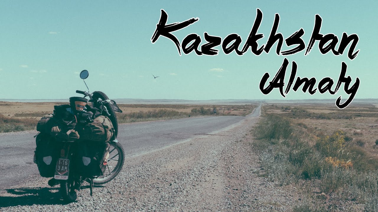 Puch Moped Roadtrip to Almaty in Kazakhstan 1200km | Maxi Touring Mongolia to Austria travel