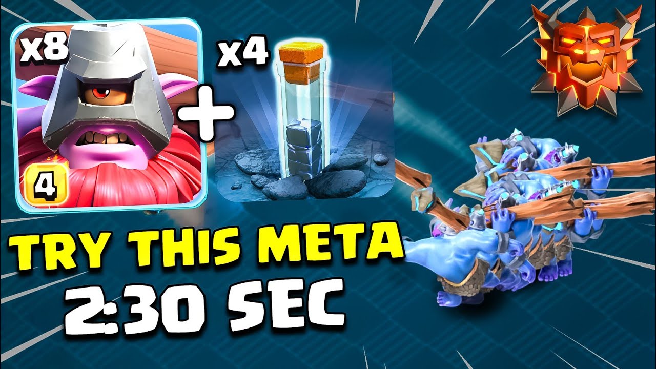Try This 320 Meta | TH18 OP Rank Battle Attacks🔥(Full Legend Day)