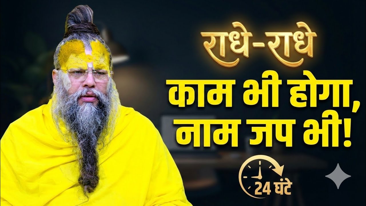 काम करते समय नाम जप कैसे करें? | 24 घंटे भक्ति की गुप्त विधि 🙏 | Shri Hit Premanand Ji Maharaj