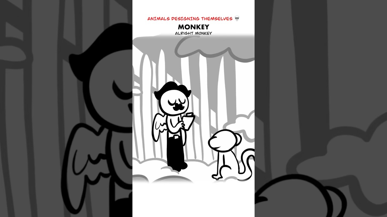 Animal Designs 😅 (Animation Meme) Anim: RedFlowerCrown #shorts
