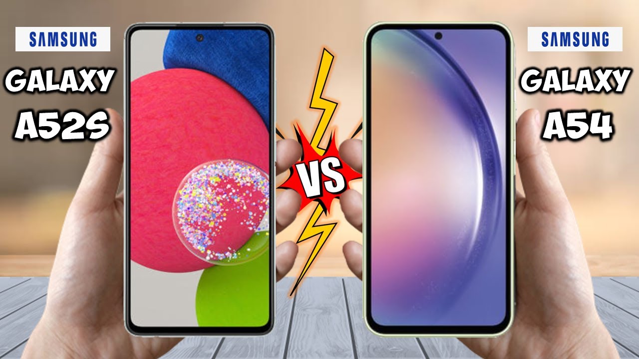 Samsung Galaxy A54 5G VS Samsung Galaxy A52S 5G || Techvs