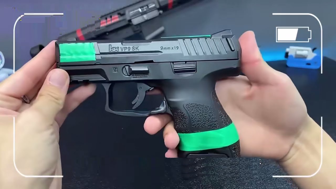 H&K VP9SK Gel Blaster 2023 - Soft Bullet Toy Gun