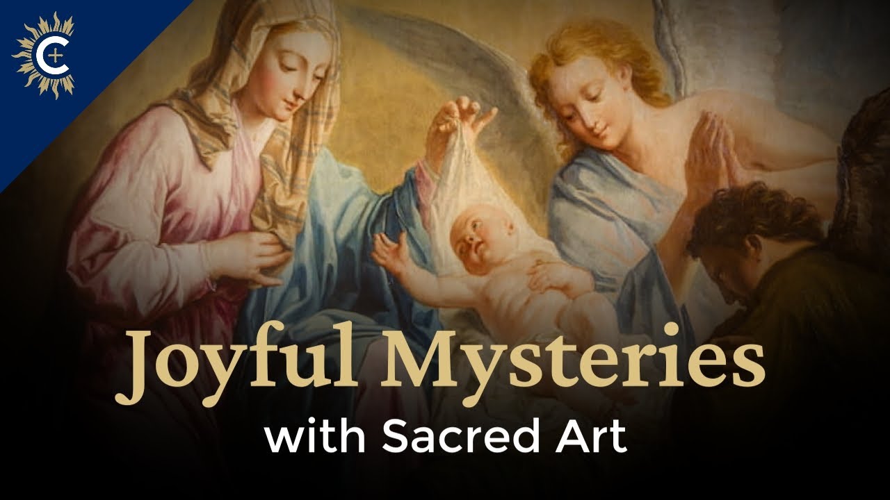 Joyful Mysteries of the Rosary with Sacred Art