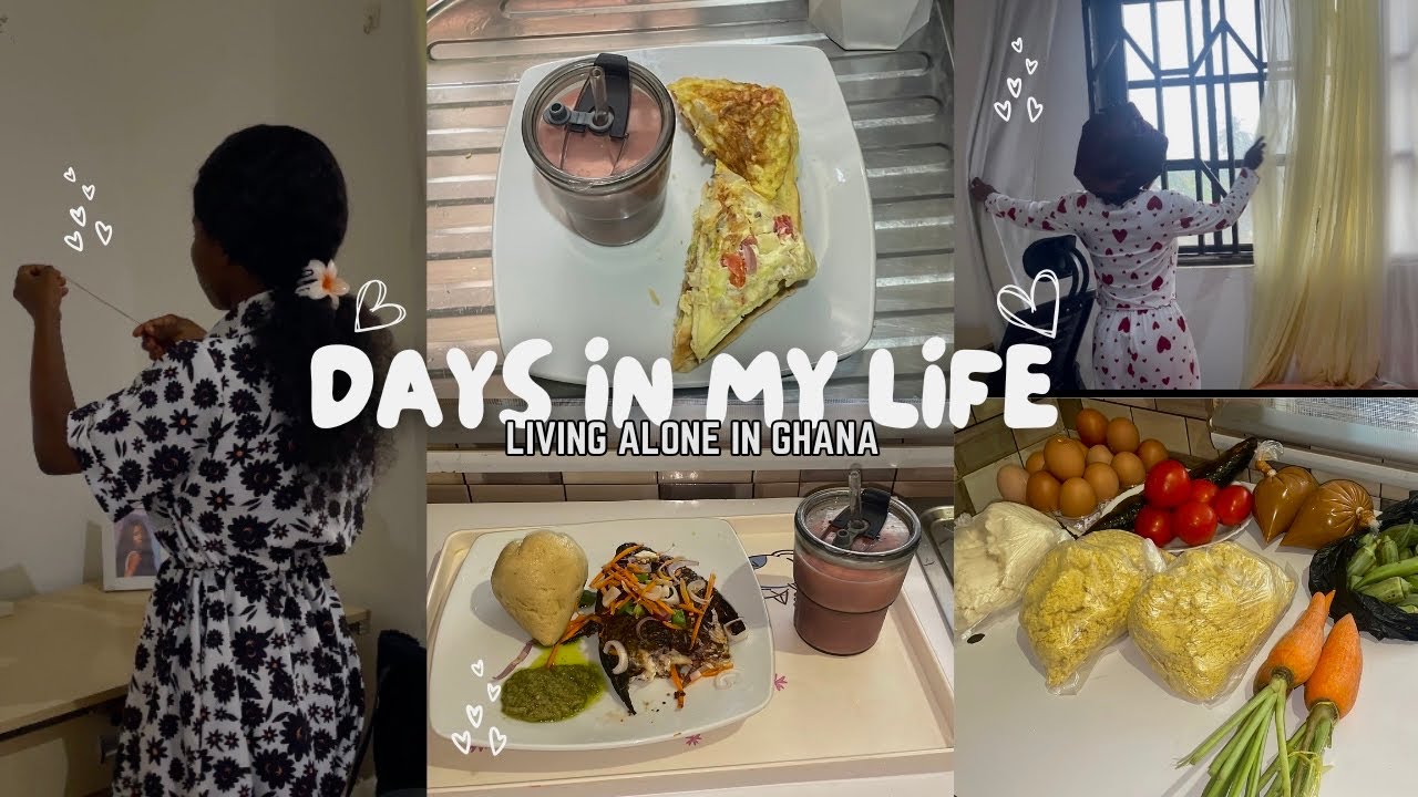 Daily Life in Ghana|Living alone diaries|Life as an introvert |Days In My Life
