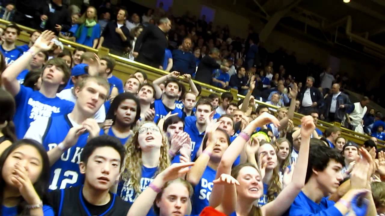 'Cameron Crazies' Get Crazy (Duke vs. Miami; Feb. 5, 2012)