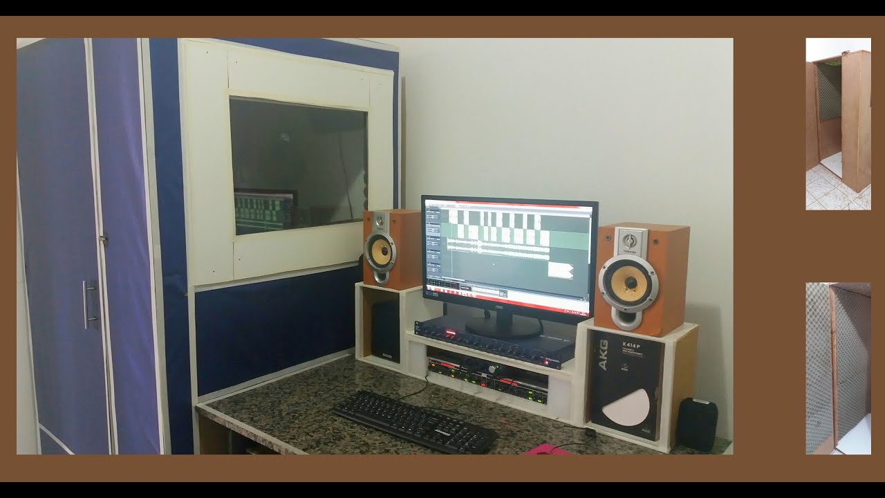 Cabine Acústica - Como construir uma cabine acústica, com ótimo custo benefício