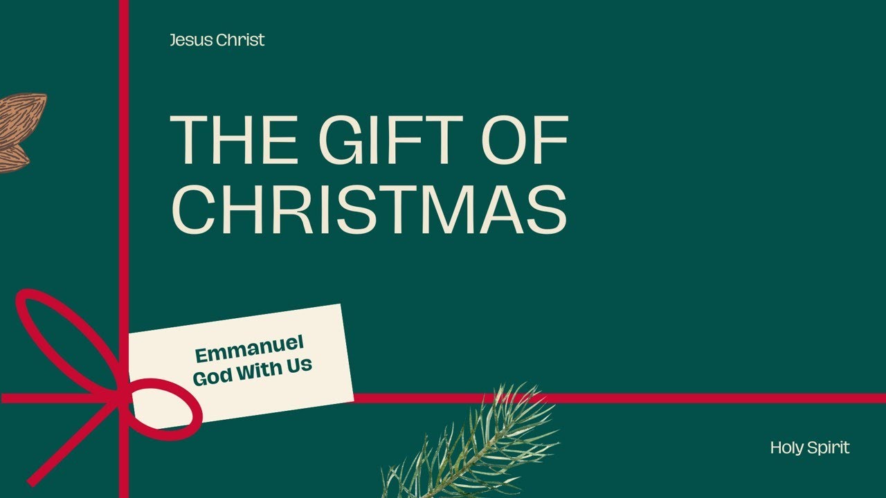 The Gift Of Christmas: Emmanuel God With Us - Pastor Bryan Hart - Sunday December 21, 2025